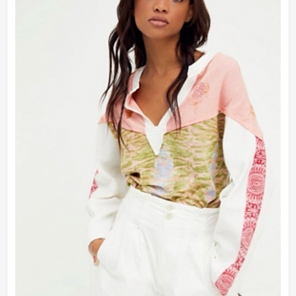 Free People Whatever Long Sleeve Tee - Picture 2 of 11